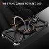 For iPhone 14/13 Bumper Cases Borderless Metal Frame Cover Compatible with MagSafe Kickstand