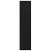Pharmacy Cabinet Black Oak Effect 40 x 41 x 174.5 cm