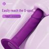 APP Silicone Realistic Dildo with Suction Cup for Female Stimulation, Vaginal and Anal Expansion, and Thrusting 