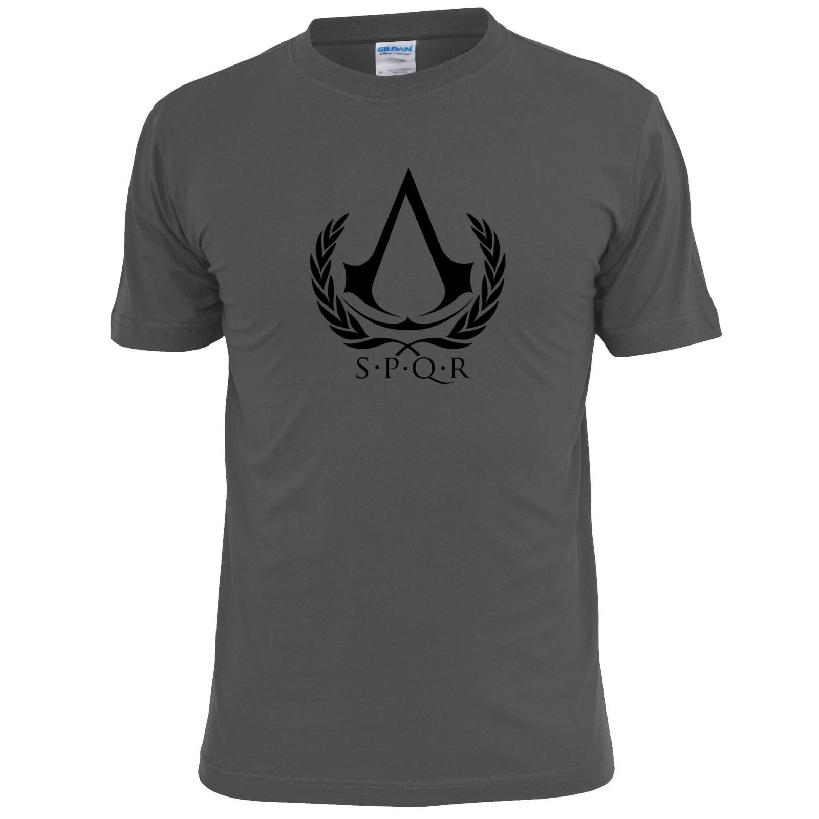 Mens S.P.Q.R. Roman Symbol T shirt Legions Standards L