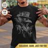 Pestdoktor T-Shirt Gotisch Schwarzer Tod Krähenmaske Tee, Steampunk Horror Shirt | Dunkle Geschichte & Okkultes Geschenk für Gothic Mode Fans