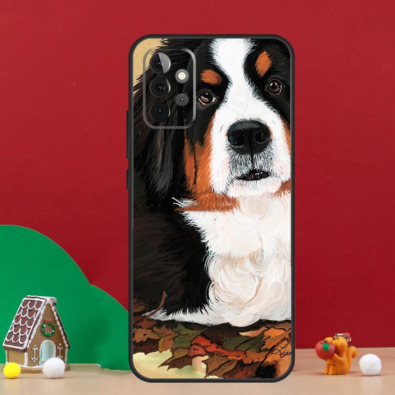 Funny Bernese Mountain Dog Case For Samsung Galaxy A56 A33 A13 A36 A23 A52 A32 A12 A54 A34 A14 A16 A53 A15 A35 A55 A17