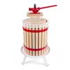 Apple Press, Wine Press, Fruit Press - Wooden Basket 18 L