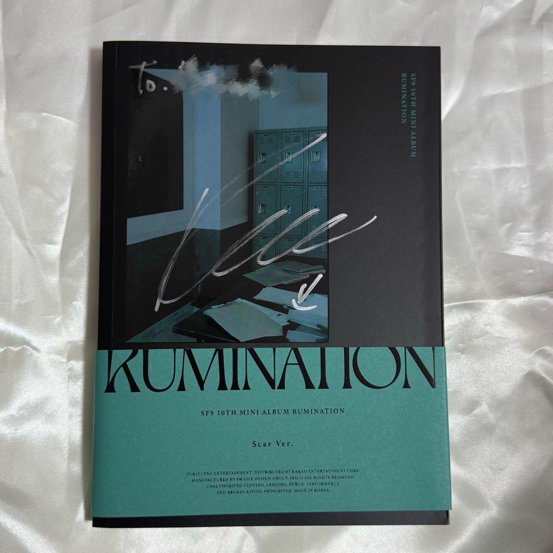 

[USED] SF9 Rowoon autographed album