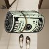 Long-lasting Carpet Soft for Bedroom Money Patterned Mat Creative Absorbent Floor Rug Pattern Living Room