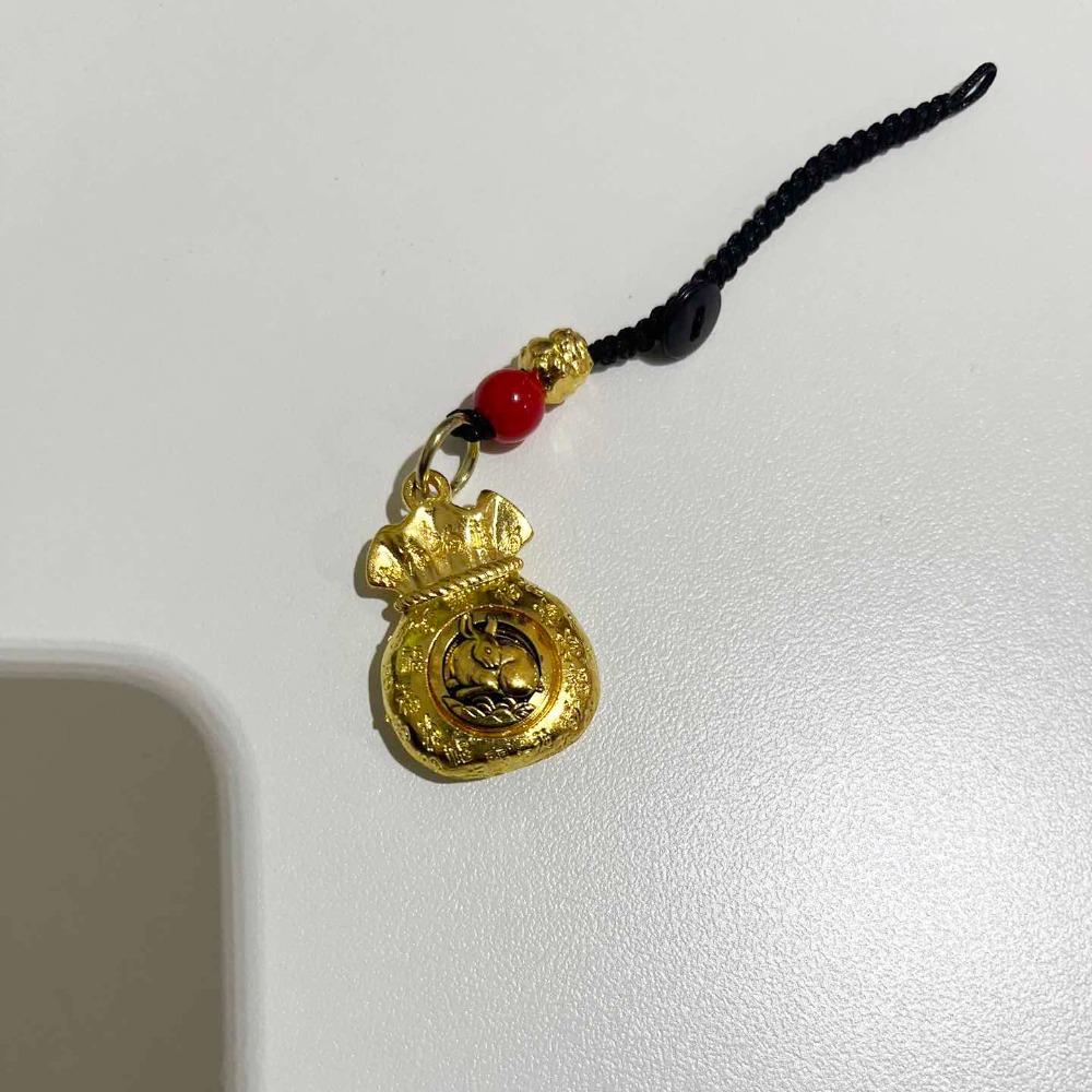 

Copper Chinese Style Lucky Pendant Animal Car Key Ring Zodiac Cornucopia Key Chain Bag Hanging Style4