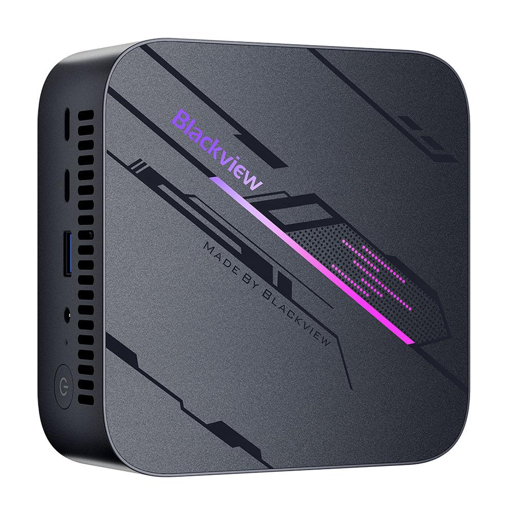 Blackview MP100 Mini-PC, AMD Ryzen 7 5700U 8 Kerne Max 4,3 GHz, 32 GB RAM 1 TB SSD