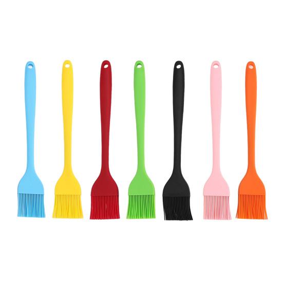 Pennello da cucina in silicone resistente al calore antiaderente senza giunture per BBQ lavabile in lavastoviglie per uso alimentare per cottura grigliatura