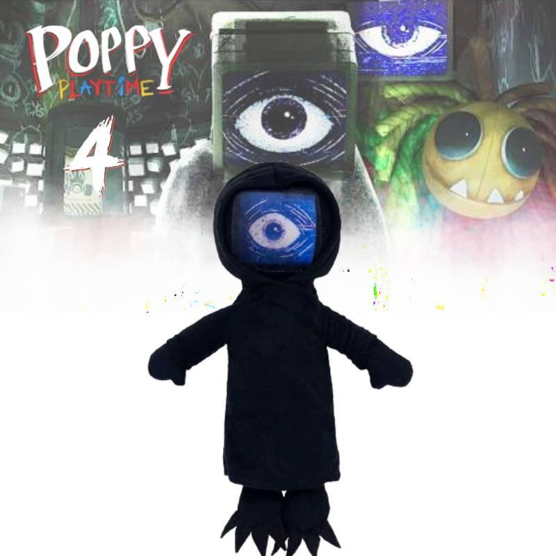 Nightmare Poppy Playtime4 Critters Black Doctor Plush Toy Horror Game Character