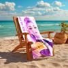 Kpop Demon Hunters Rumi Soft Beach Towel Outdoor Vacation Beach Towel Outdoor Absorbent Bath Towel Blanket Beach Towel Portable For Travel Outdoor Cam
