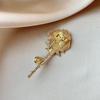 Enamel Rose Flower Office Causal Brooch Pin For Women Girls Accessories New Gifts Friends Decoration