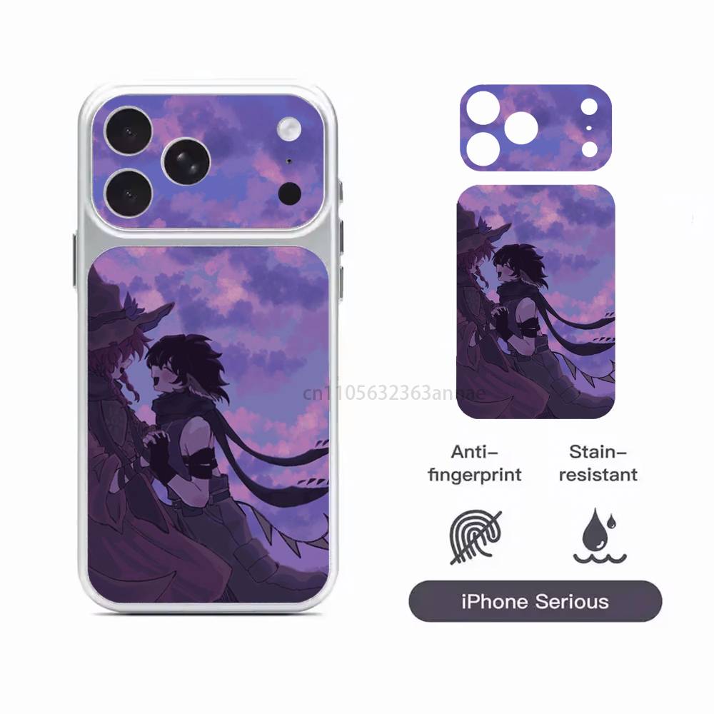 

Azuretime T-Two Time A-Azure HD/Matte Full Coverage Films For iPhone 17 Pro Max 17 Pro iPhone17promax