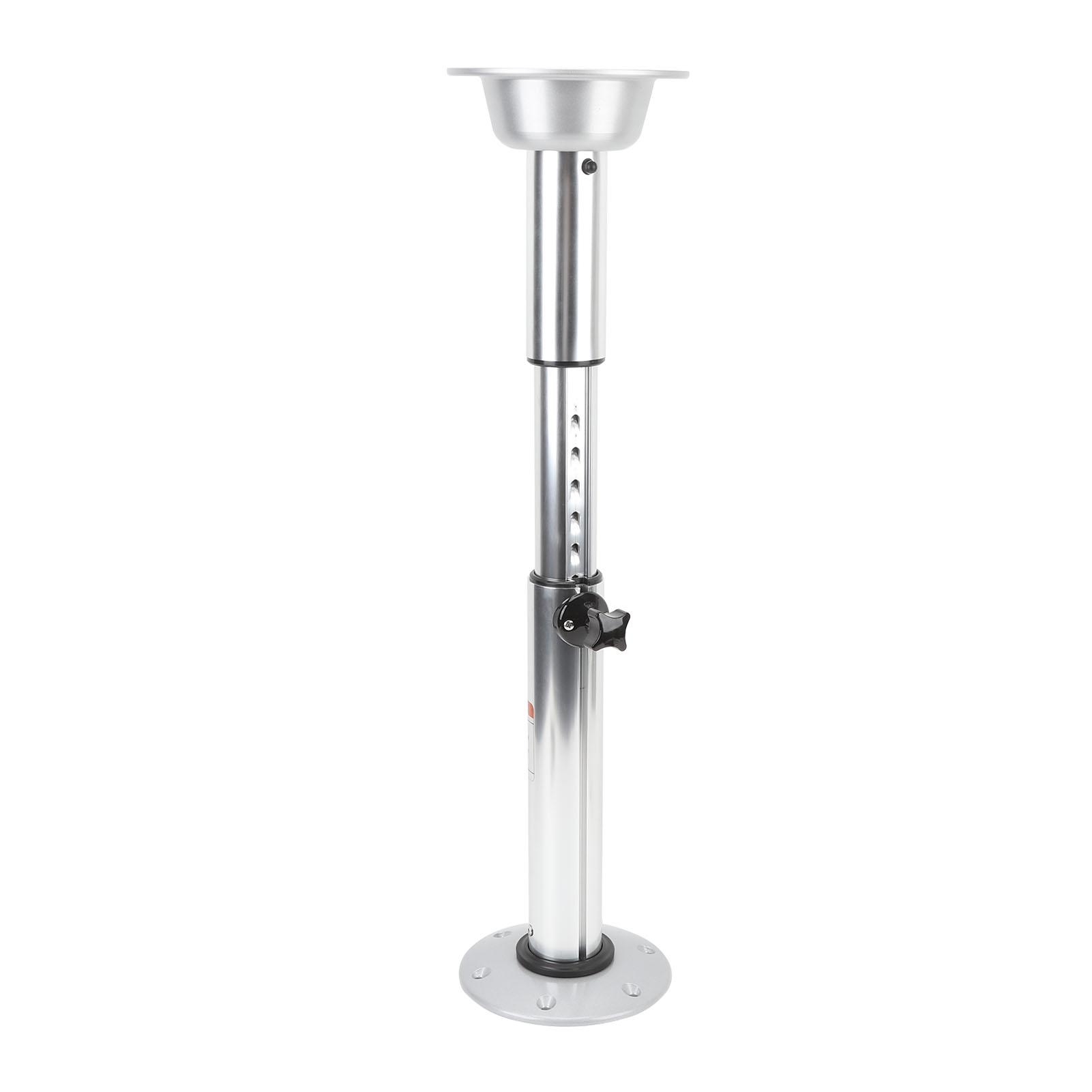 

RV Table Pedestal Base Stand Detachable 7 Adjustable Height Aluminum Alloy Table Pedestal Leg Base for Caravan Boat
