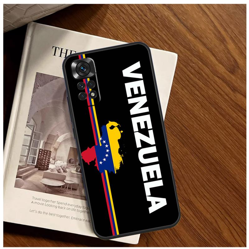 Venezuela Flag Coat Of Arms Case For Xiaomi Redmi Note 12 Pro 8 9 10 11 Pro 9S 10S 11S 12S 9A 9C 9T 10A 10C 12C Cover