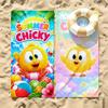 Cartoon Where's Chicky Towel Microfiber Beach Towel Quick Dry Absorbent Soft for Swimming Yoga Resort Travel Camping