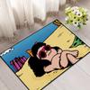 Süße Cartoon Mafalda Tür Willkommensmatte Eingang Fußmatte Balkon Badezimmer Bodenmatten Rutschfester Teppich Schlafzimmer Teppich Heimdekoration