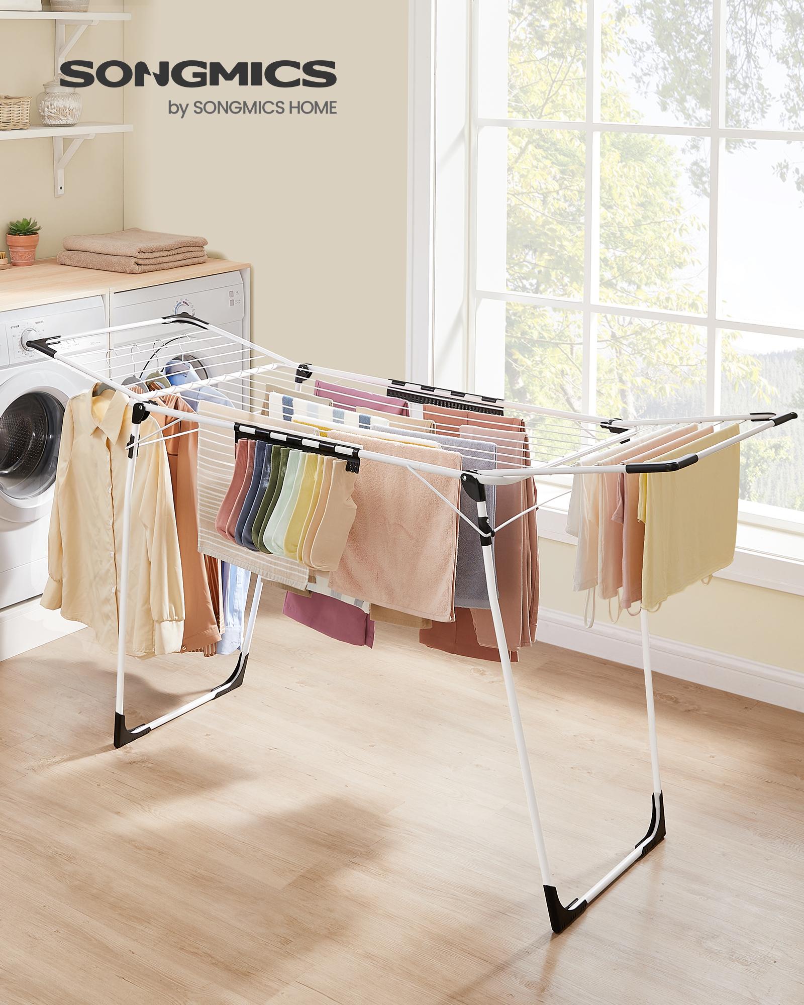 SONGMICS Clothes Airer, 56.5 x