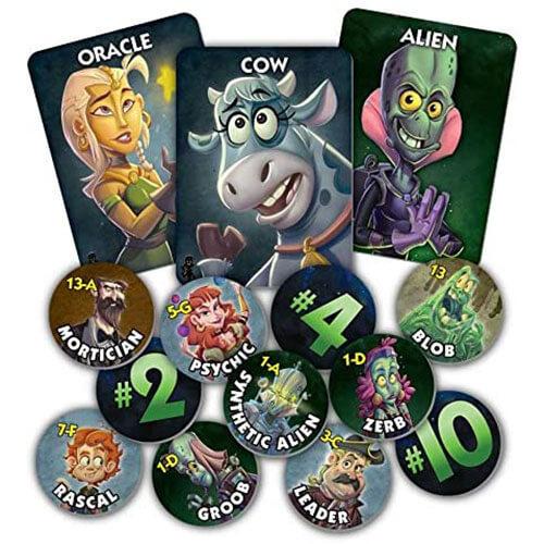 One Night Ultimate Alien Kartenspiel