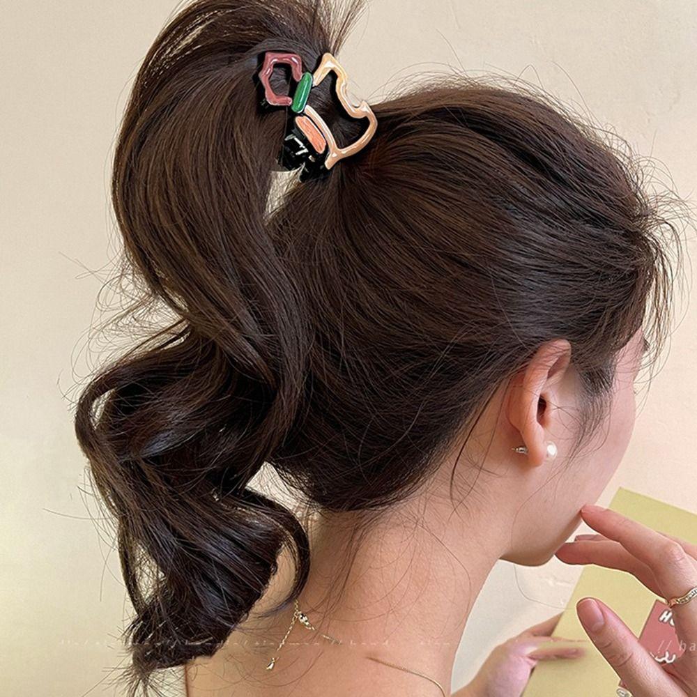 Cartoon Animal Hair Claw Colorful Dog Hair Clip Personalized Female