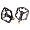 Bicycle Gold Pedals Aluminium Perrin Lightweight Wide Surface Non-slip Road Bike Racing Pedals Mountain Bike Pedals