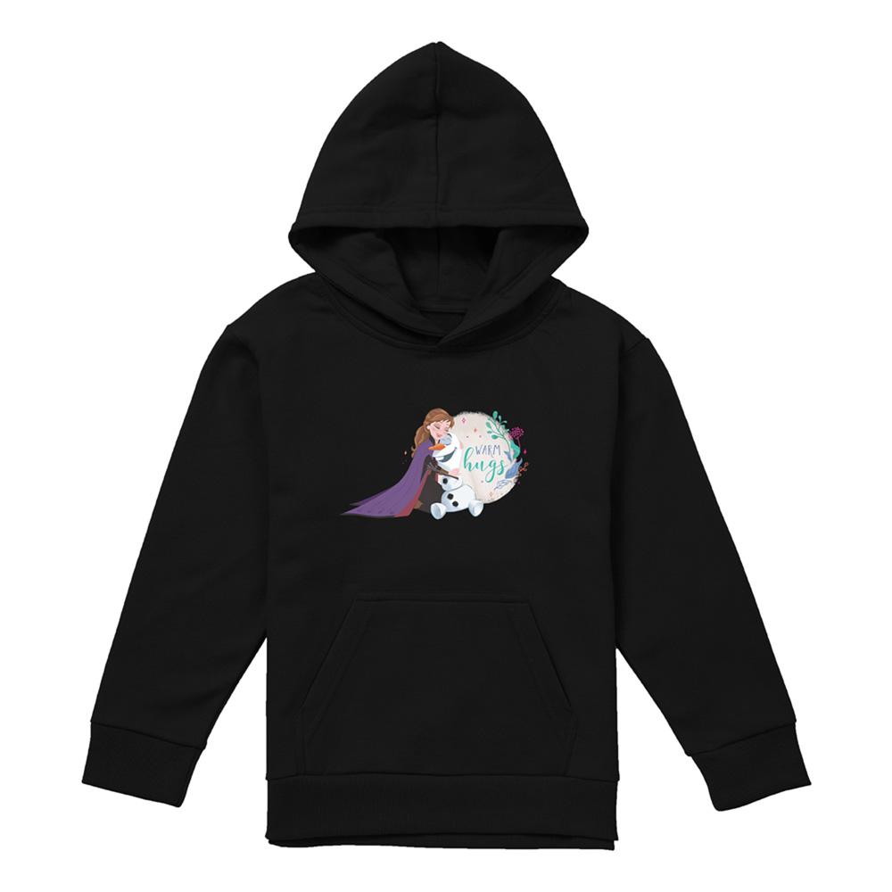 Frozen Childrens/Kids Like Warm Hugs Anna And Olaf Pullover Hoodie