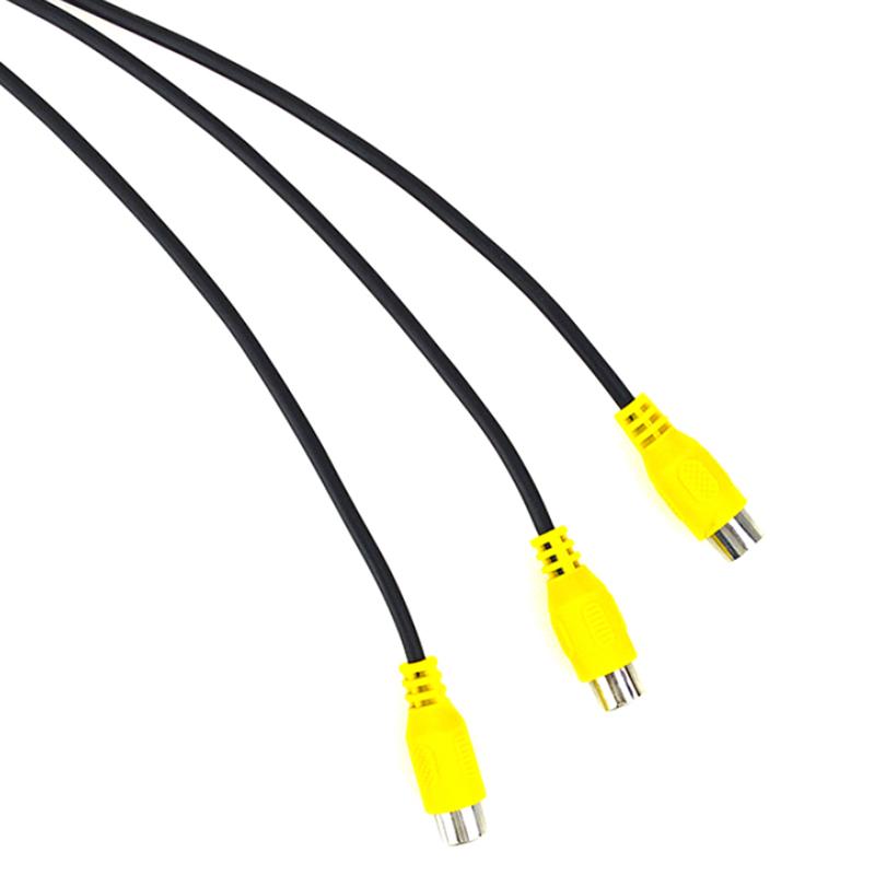 

Разветвитель видеосигнала CVBS и AHD 720P 1 вход на 3 выхода RCA видеоусилитель-разветвитель для автомобиля, 3 выхода