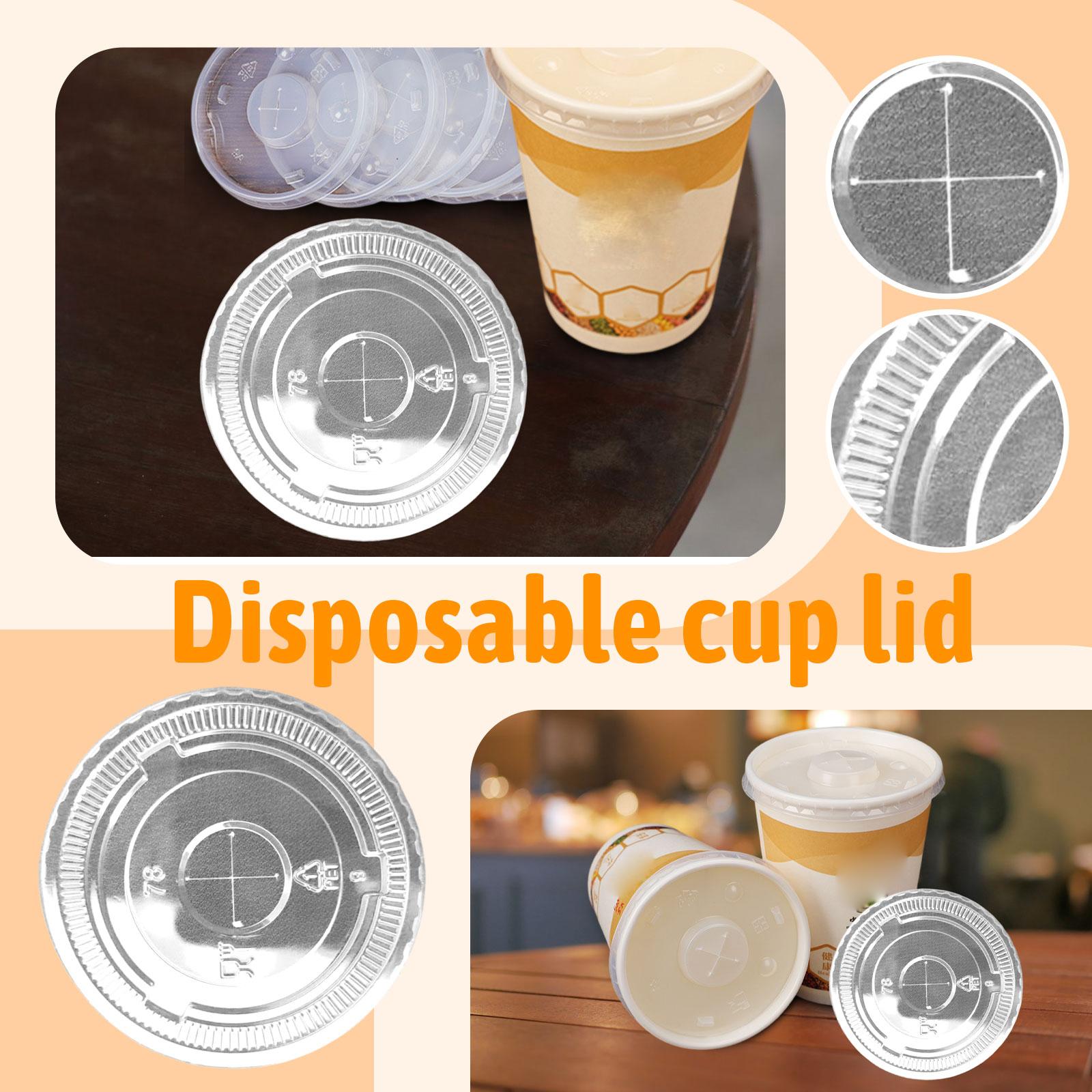 

Disposable Coffee Foam Cup Milk Tea Beverage Takeaway Foam Cup Polystyrene Foam Cup Lid One Size