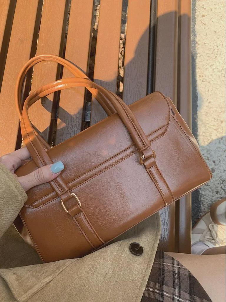 Koreanische Retro-Umhängetasche für Damen im leichten Luxus-Stil – Herbst-/Winterkollektion 2025