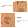 Timberland Casual Breathable Short Sleeve T-Shirt Men Tops Wheat A42RF-P47