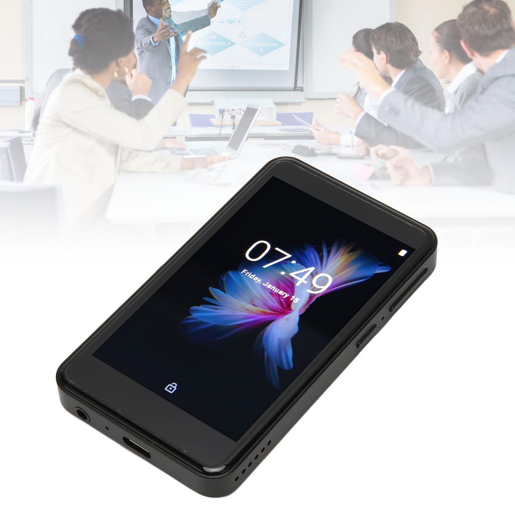   5.0 MP3 Player 3.6 Inch   Smart Noise Canceling Lossless Sound WiFi Music Player with Memory Card