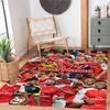 Arsenal Customizable Name Floor Rug Office Rug Suitable for Dining Room Entryway Game Room Playrooms Antislip Carpet Decorate Offices