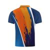 Men's Summer Men's Collar Casual Polo Shirt Beach Vacation Comfortable, Lightweight and Breathable