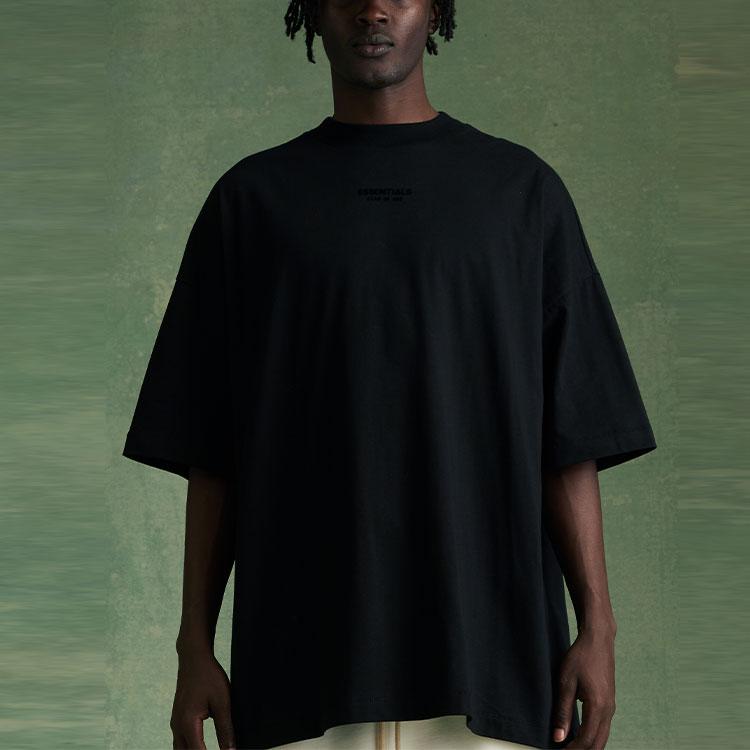 Fear of God Essentials Tee Jet Black Men Tops 125BT232000F