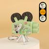 Yousheng Creative Light and Shadow Toy Mini Keychain Cute Projector Shape Hand Cranked Projection Toy Portable Children's Puzzle Toy Great Gift for