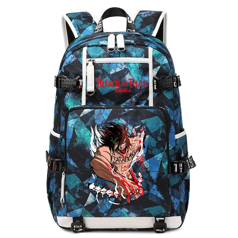 Jujutsu Kaisen Ontworpen Schoolrugzak Set met Schoudertote Plus Etui voor Jongens en Meisjes Dagelijkse Anime Schooltas