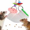 Parrot Hamster Foraging Pipe Chew Toy Bird Cage Accessory