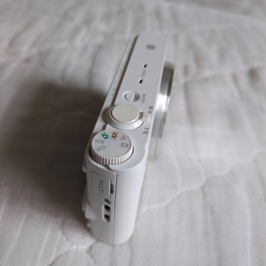 Used SONY Cyber-shot DSC-WX350 White Jacket Case