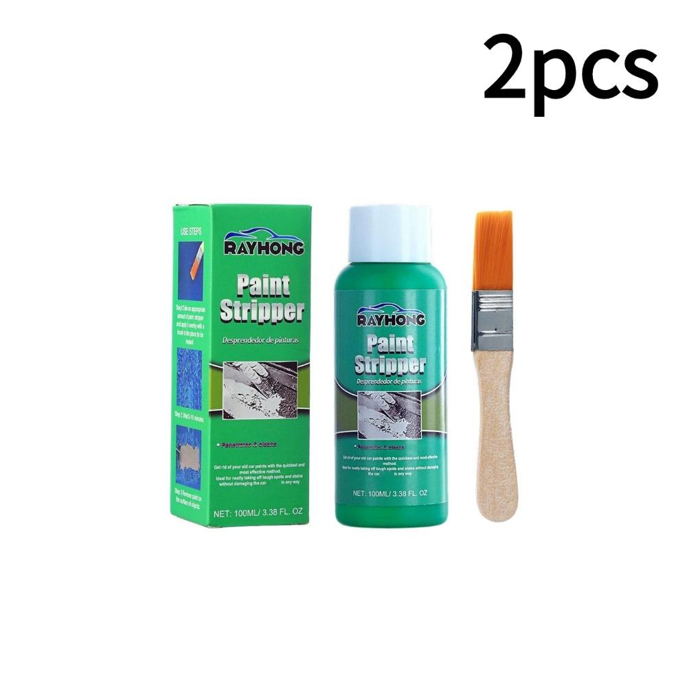 Metal Paint Remover Car Paint Strippers Paint Removers Spray For Auto Wall Marine Paint Graffiti Correction With Brush 100ml