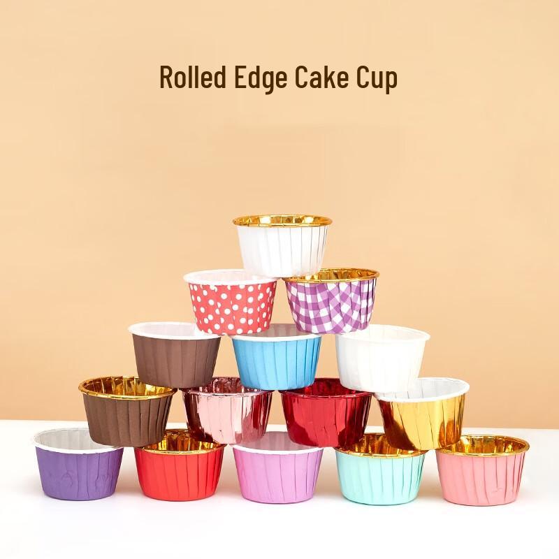 Jiexing Rolled Edge Muffin Baking Cups