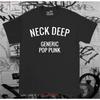 T-shirt Pop Punk Generica a Collo Alto stampata su un nuovo materiale vintage Lavata Elastica moda Traspirante streetwear grafica