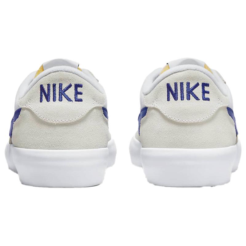 Nike Sb Heritage Vulc White Deep Royal Blue Skateboard Shoes CD5010-105