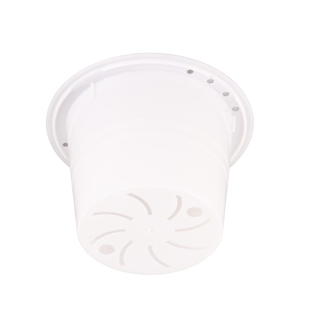 Automatic Water Absorbing Transparent Pot Creative Round Office Desktop Green Plant Hydroponic