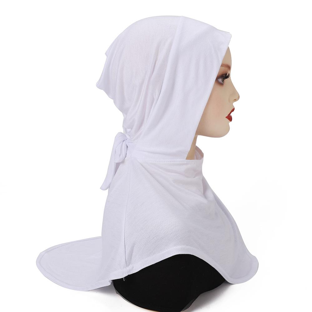 20252025 new headscarf, modal cotton strap elastic bottom hat, scarf