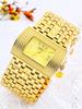 Yalalusi Women's Rhinestone Quartz Wristwatch - Eco-Friendly IPG Electroplated Fashion Watch