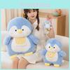 Cute Penguin Cub Plush Toy Fluffy Stuffed Animal For Valentine's Day Gift Best Friend Gift And Sister