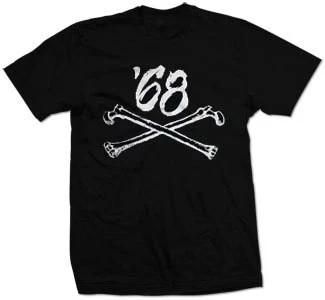New Music  68  Crossbones Black  T Shirt 3XL