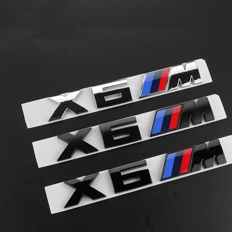 BMW M Electroplating Emblem Trunk Stickers for E91 X5 E70 F11 E30 F31 X3 F25 E61 E83 X1 E53 E87 F40 F32 - Car Decorative Emblems A222