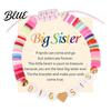 Child-friendly Jewelry Sister Friendship Bracelet Adjustable Beaded Bohemian Colorful Polymer