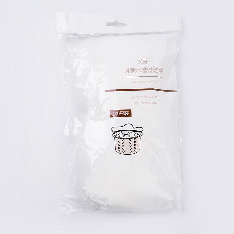 

100 шт. одноразовый сетчатый мешок для раковины 100pcs