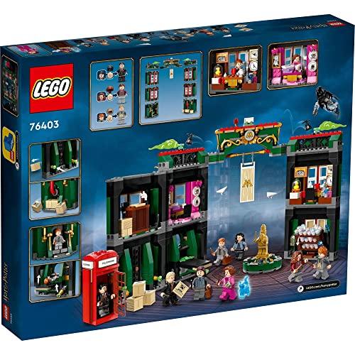LEGO Harry Potter Zaubereiministerium™ 76403 Spielzeug-Bauspielzeug, Fantasy-Geschenk für Jungen und Mädchen, ab 9 Jahren